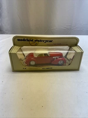 1978 Matchbox Models Of Yesteryear Y-18 1937 Cord 812 England New In Box! - Image 1 of 2