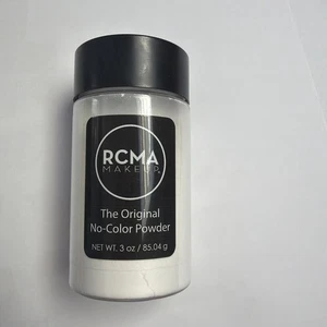 RCMA No Color Powder 3 oz Full Size ~ Invisible Setting Powder ~ Brand New - Picture 1 of 4