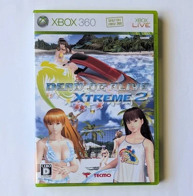 Dead or Alive xtreme 2 Microsoft Xbox 360 Tecmo Sports 9NK-00001 w/Case - Image 1 of 3