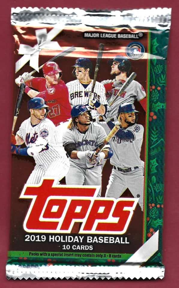 2019 Topps Holiday Auto/Jersey/Relic Hot Pack Shohei Ohtani/Guerrero/Tatis/Faux? - Image 1 of 1