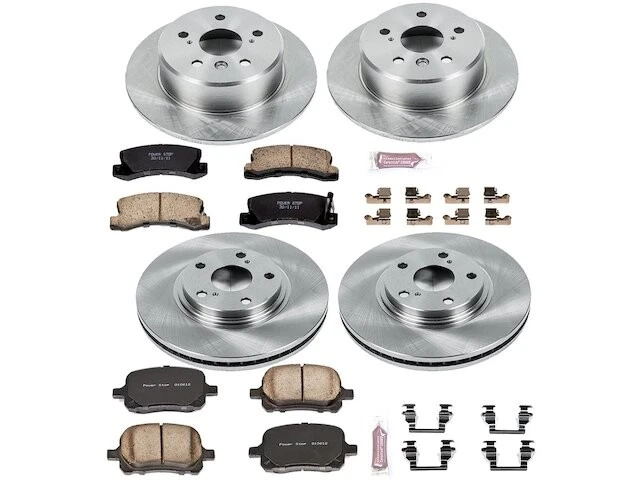 Kit de pastillas de freno delanteras y traseras y rotor para Lexus RX300 2000 HN752RH 1999-2001 Foto 1 de 1