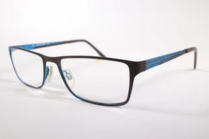 Jaguar Eyeglasses 33567 Women Black/Blue Full Rim Metal Eyewear Glasses Frames - Picture 1 of 4