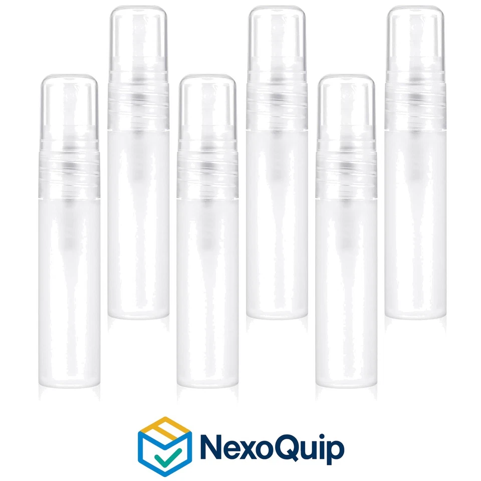 Mini Parfüm Flasche 5ml 6 Stück Kunststoff Reise Sprühflasche leere Duft Sprayer - Bild 1 von 4