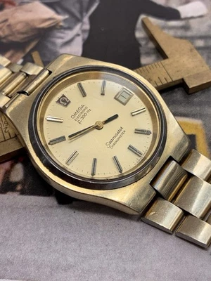 Omega Seamaster f300Hz Cal 1250 Accutron 38mm Vintage 70s w/Omega 1198 Bracelet - Изображение 1 из 4