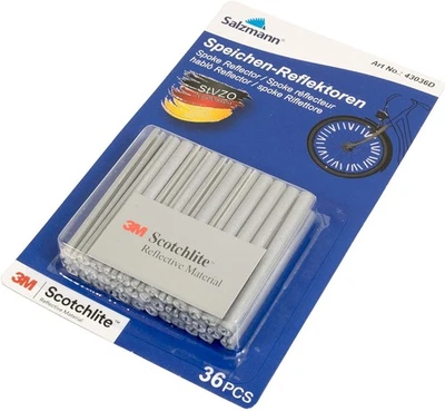 salzmann Fahrrad Reflektoren Katzenaugen Reflektor Speichenreflektoren NEU