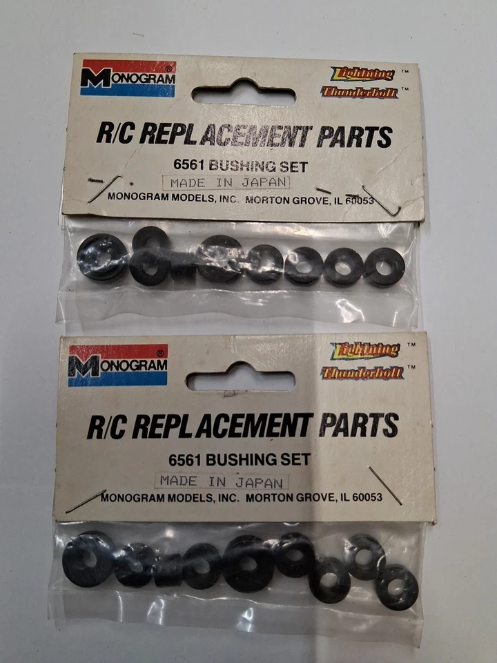 6561 Bushing Set - Monogram Lightning Thunderbolt Lot Of 2 Packs - Image 1 of 4