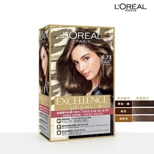 L'oreal Excellence Parisian Chic Hair Dye Color Dying Kit 6.73 Greige Linen - Picture 1 of 2