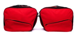 Pannier Liner Inner Luggage Bags For BMW K1600GT>L Red Colour Motorbike - Picture 1 of 12