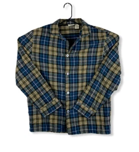 L.L. Bean Men’s Plaid Flannel Long Sleeve Button Down Regular Fit Size M - Picture 1 of 3