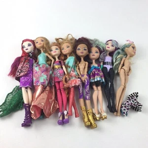 Ever After High Doll Lot Of 8 IMPERFECT Please Read - Picture 1 of 7