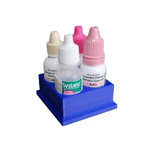 Znet3D Eye Drop Bottles Organizer & Storage – 4-Slot Holder - Picture 1 of 32