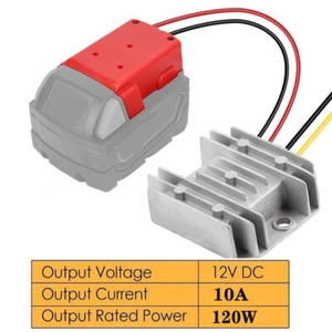 DC 18V To 12V Step Down 10A 120W Voltage Regulator DIY Converter For Milwaukee - Picture 1 of 6