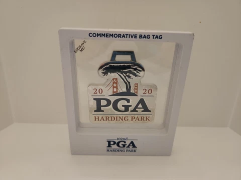 2020 PGA Championship Bag Tag [ Ahead Metal ] Harding Park Collectors item ! Cover