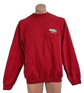 Vintage FUJIFILM Blimp Crew rot bestickt Werbung Sweatshirt Mitarbeiter XL - Bild 1 von 8