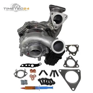 Turbocompresor para AUDI PORSCHE VW 3.0TDI V6 diésel 262PS 059145874L + juego de montaje - Imagen 1 de 5