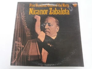 NICANOR ZABALETA - five hundred years of the harp - Everest LP - Picture 1 of 2
