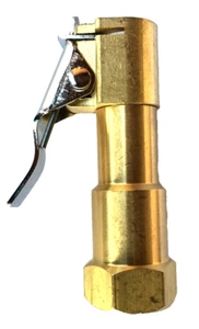 MANDRIL INFLADOR DE NEUMÁTICOS DE AIRE DE LATÓN 1/4" NPT - Imagen 1 de 2
