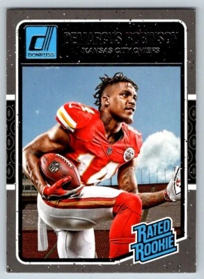 2016 Donruss #364 Demarcus Robinson RR RC Chiefs - Image 1 of 2