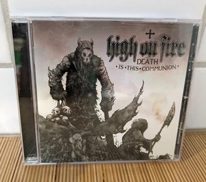High On Fire Death Is This Communion CD 2007 Relapse Sleep Doom Metal - Imagen 1 de 4