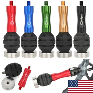 Compound Bow Stabilizer Riser Balance Bar Weight Dampener Archery Hunting Target - Picture 1 of 15