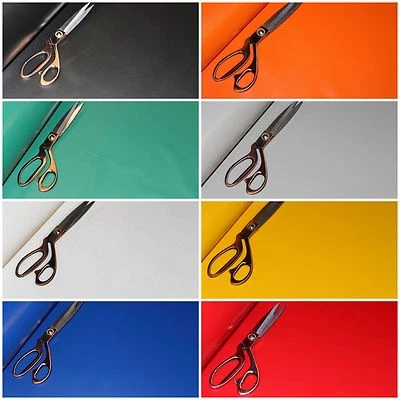 UV Resistant Vinyl Waterproof PVC Awning Plastic Sheeting Boat Cars Cover 60" - Image 1 of 4