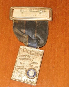 De colección 1948 Medalla Militar Legión Americana 30º Conv Anual Vermont St. Albans - Imagen 1 de 8