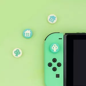 Tapas de agarre para pulgar GeekShare para Nintendo Switch / Switch OLED /LITE 4 PIEZAS TreeHouse - Imagen 1 de 10