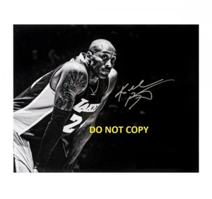 FOTO REIMPRESIÓN AUTÓGRAFA FIRMADA EN PERSONA 8X10 KOBE BRYANT RP  - Imagen 1 de 1
