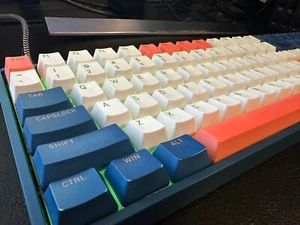 IQUNIX F96 Coral Sea Wireless Mechanical Keyboard – Bluetooth, USB-C, Great Cond - Picture 1 of 8
