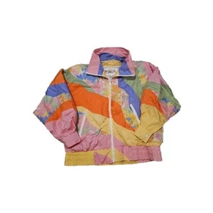 Giacca Sport Small Jacket coat 1980's RARE Windbreaker bomber Unique Design - Picture 1 of 8