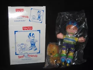 Fisher-Price Best Friends Sidewalk Skater Avon 1999 Boy Rollerblades Dog NIB - Picture 1 of 7