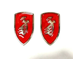 Paar Tank Embleme metallische Tankembleme passend für Zündapp DBK DB 200 250 175 - Bild 1 von 2
