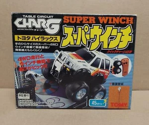 Char-G Toyota Hilux Table Circuit Super Winch RC Truck Tomy Japan New - Picture 1 of 8