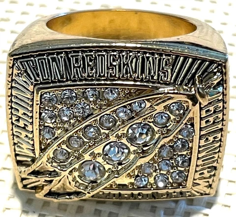 1991 WASHINGTON REDSKINS Ring MARK RYPIEN Super Bowl Championship Replica Cover