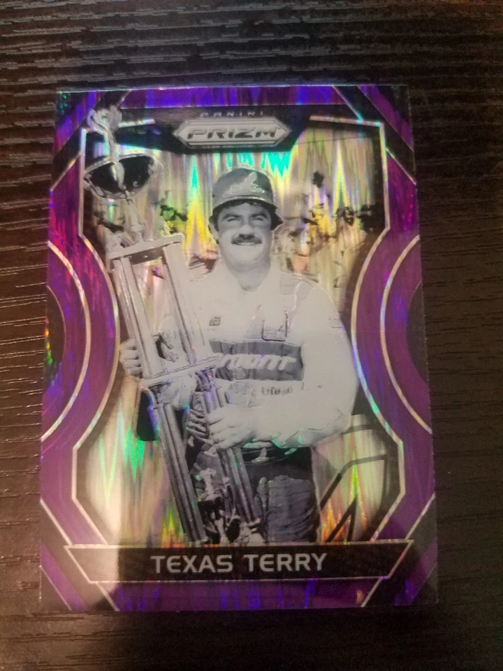 2018 Panini Prizm Prizms Purple Flash #37B Terry Labonte VAR - Image 1 of 1