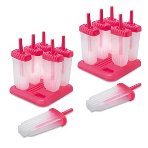 Eddingtons Fab Ice Lolly Mould/Tray - Set of 6 - Ice Pop/Lollies Maker x 2 Packs - Picture 1 of 2
