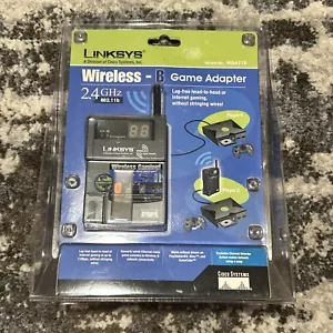 New Linksys Wireless-B Game Adapter 2.4GHZ PS2 Xbox Black In Box NIB WGA11B - Picture 1 of 10