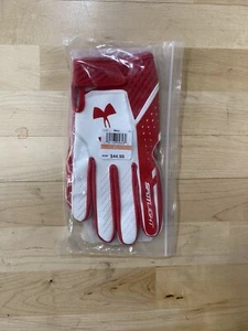 Under Armour Spotlight HERREN Pro Fußballhandschuhe rot/weiß NEU XXXlarge XXXL - Bild 1 von 8