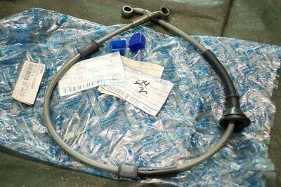 TUBO FRENO IN TRECCIA ORIGINALE ANTERIORE SX PIAGGIO X9 125 200 250 EVOLUTION - Immagine 1 di 3