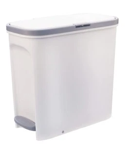 Small Trash Can with Lid4 Gallon Trash Can with Foot Pedal and Press Type Lid... - Picture 1 of 7