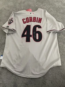 Patrick Corbin Arizona Diamondbacks Signed Jersey Grey - Picture 1 of 3