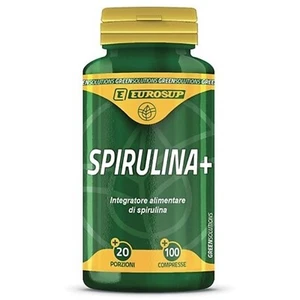 Eurosup Spirulina+ 100 compresse Integratore Alga Spirulina Ricostituente - Foto 1 di 1