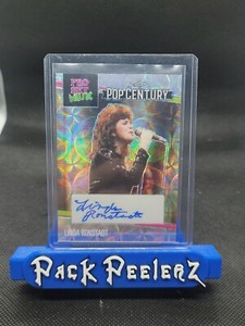 2023 LEAF POP CENTURY PRO SET MUSIC LINDA RONSTADT AUTO CARD #2/6