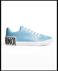 NUEVAS EN CAJA Tenis para hombre con logotipo bajo azul claro talla 41/42 - Imagen 1 de 6