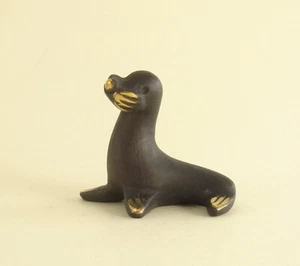 Walter BOSSE Vienna Lovely SEAL Patinated Brass Hagenauer Bronze era Austria - Picture 1 of 12