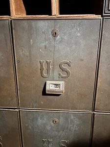 Antique USPS - UNITED STATES POST OFFICE Box Drawer - RARE 11x12” Circa 1947 - Picture 1 of 4
