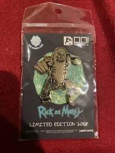 Rick and Morty Pickle Rick Pin SDCC Comic Con Oni Press Limited Edition 2018 NUEVO - Imagen 1 de 1