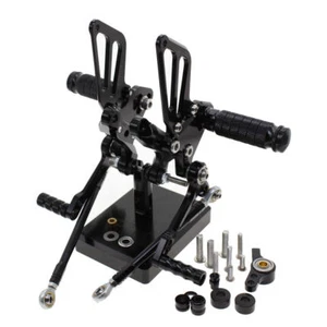CNC Motorcycle Rearset Foot Pegs Rear set Fit For Ducati 848/1098/1198 2007-2012 - Picture 1 of 1