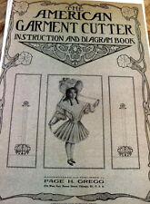 PDF RARE 1900s EDWARDIAN AMERICAN GARMENT CUTTER INSTRUCTION & DIAGRAM BOOK 1905