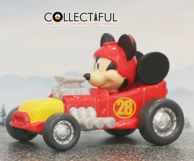 MATTEL / DISNEY - 2016 - MICKEY MOUSE IN SPORTS CAR -  DIECAST CAR 🔥 - Image 1 of 4